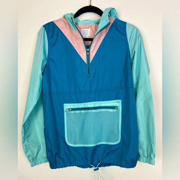 Empyre Clothing hooded windbreaker/ rain jacket w/ front mesh pocket - Picture 1 of 5